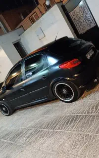 ۲۰۶ تیپ ۲ مدل ۸۸ رنگ مشکی مات