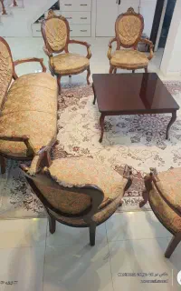مبل استیل ۷نفره و ناهار خوری ۸نفره