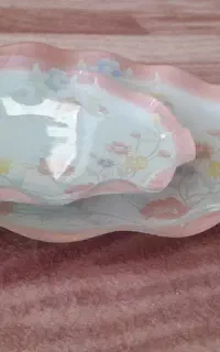 ظرف سالم با طرح گل