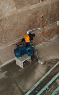 باسلام تعمیرپمپ آب لوله کشی وتخریب سرامیک کاری