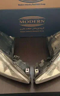 سه عدد چراغ 206 دوعدد سمت راننده یک عدد سمت شاگرد