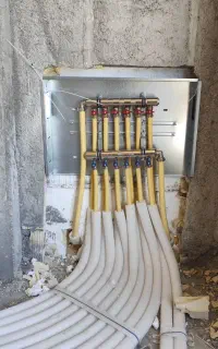 اجرای لوله کشی اب و فاضلاب