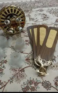 پنکه چراغ دار