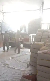 چسب پودری الیاف دار درجه یک مخصوص اسلب و پرسلان