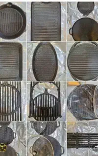استیک پز چدن با پوشش گرانیت و بدون پوشش