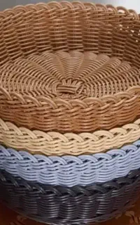 بافنده سبد ارغوان بافی