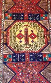 کناره دستبافت نقشه Azerbaijan*