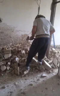 بنایی تخریب کاری و گچکاری