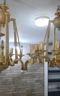 لوستر آبکاری طلا