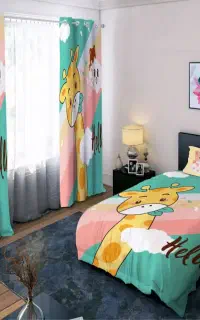 پرده سارا. پخش زبرا. پانچ. دوخت نصب