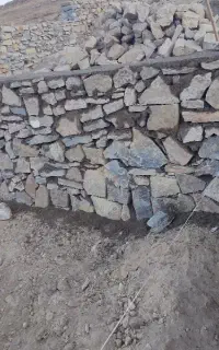 بنایی و سنگ  چینی و بلوک چینی دیوار دورباغ