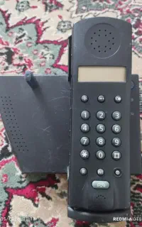 دو عدد تلفن بیسیم