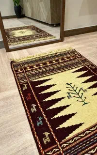 گلیم دستبافت عشایری مستقیم از تولید کننده