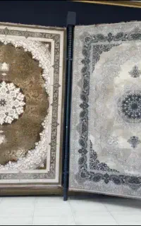 فرش پرگل کرمی نحله