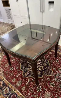 میز ناهارخوری چهارنفره تمام چوب