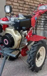 شخم زدن باغات شما با کلتیواتور باغ انگور.