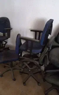 صندلی چرخ دارپارچه ای وچوبی