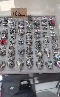 انگشتر طرحدار و ساده/فروش آنلاین