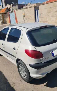 پژو ۲۰۶ تیپ دو سفید