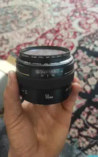 لنز 50 f1.4  کنون