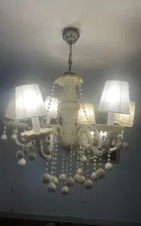 لوستر شش شعله دو عدد