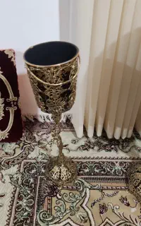 سطل زباله برنز