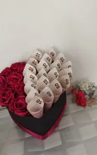 باکس پول آرایی و گل رز