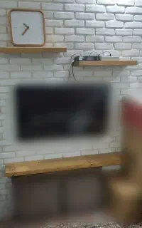شلف چوبی تلویزیون
