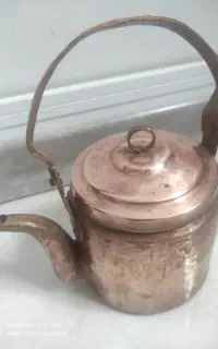 کتری مسی کاملا دست ساز ورق ضخیم