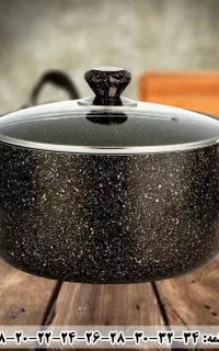 قابلمه دو رو گرانیتی در پیرکس سایز 28 خورشید