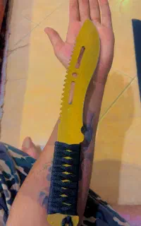 کارد کلمبیا زرد و و تاشو