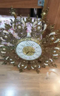 ساعت دیواری برنز (برنجی)