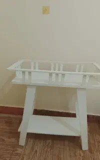 میز دکوری ایکیا، میز تلفن و شلف قلبی سه تکه