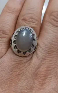 انگشتره نقره مردانه