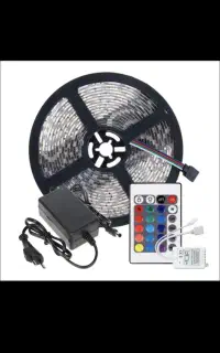 ریسه ال ای دی مدل ل RGB طول 5 متر چند رنگ