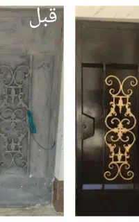 رنگ آمیزی ونقاشی ساختمان وفلزات باقیمت بسیار مناسب