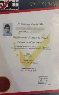 کارشناس خودروتشخیص رنگ سیارفنی موتورسیکلت کامیون