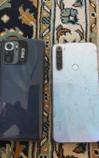 2 عدد گوشی یکی نوت 8 خالی یکیم پکو ام 5s