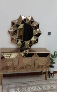 آینه کنسول زیبا و نو