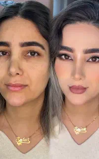 میکاپ و شنیون تخصصی محفلی و عروس