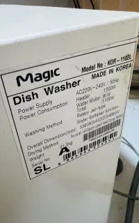 ماشین ظرفشویی رومیزی شش نفره مجیک اصل کره