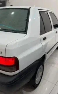 پراید۹۵ ی لکه رنگ کنگان