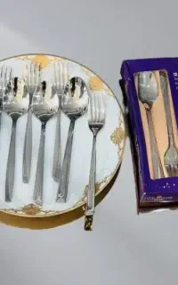 سرویس قاشق و چنگال یونیک ضد زنگ
