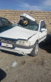 پژو 405 اس ال ایکس مدل 92 تصادفی