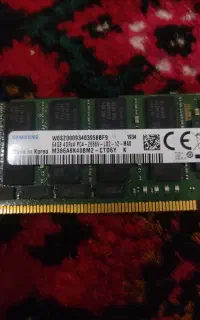 رم سرور Samsung 64GB DDR4 2666 ECC LRDIMM اصل کره
