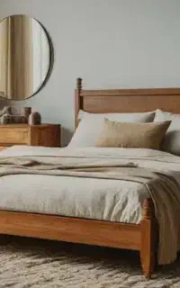 تخت دو نفره تمام چوبی نقد و چکی