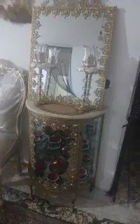 اینه کنسول برنزی