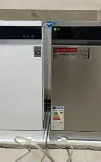 ظرفشویی ال جی ۱۵ پارچه نفره Flo mIsG رطوبت زا