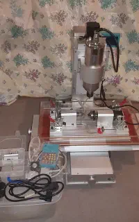 فرز cnc چهار محور