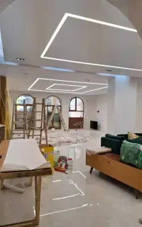 رنگ‌آمیزی ساختمان کناف و گچ